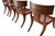 2000 - 2009 Klismos Style Solid Walnut Dining Chairs -Set of 10 For Sale - Image 5 of 7