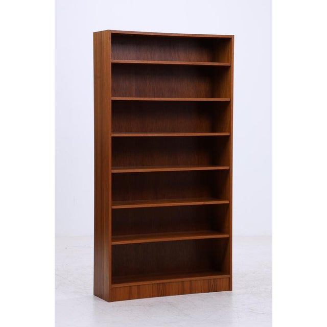 Mid-Century Danish Teak Bookcase For Sale - Image 3 of 12