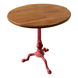 Cast Iron Bistro Table, 1930 For Sale