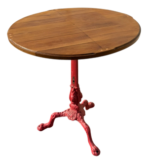 Cast Iron Bistro Table, 1930