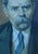 Maxim Gorky Portrait, Original Soviet Oil Painting on Canvas, 1970s 50-70 For Sale - Image 4 of 6