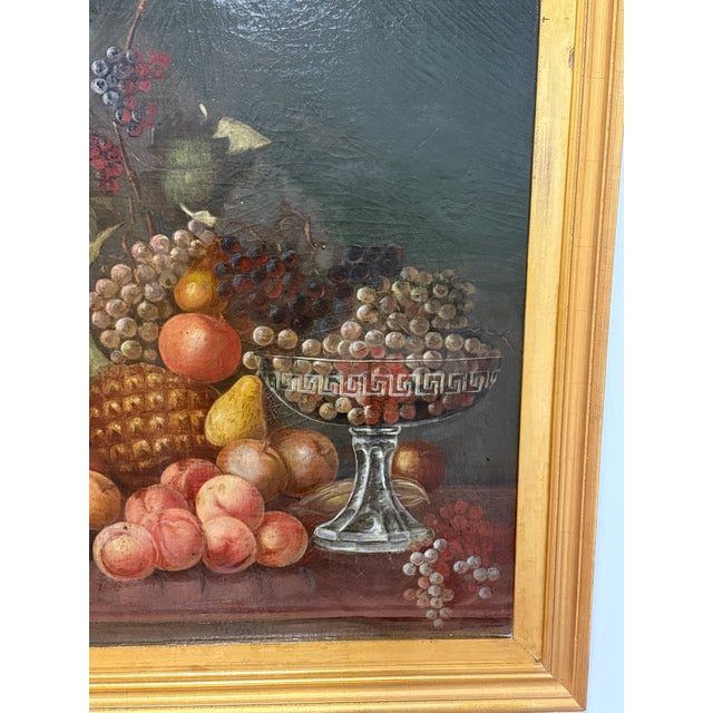 Attributed to George Whitaker (American, 1840–1916), "Still Life of Fruit" For Sale In Providence - Image 6 of 12