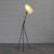 Swedish mid-century floor lamp, model 2612, designed by Eje Ahlgren for LUCO Armaturfabrik in Gothenburg. It features a...