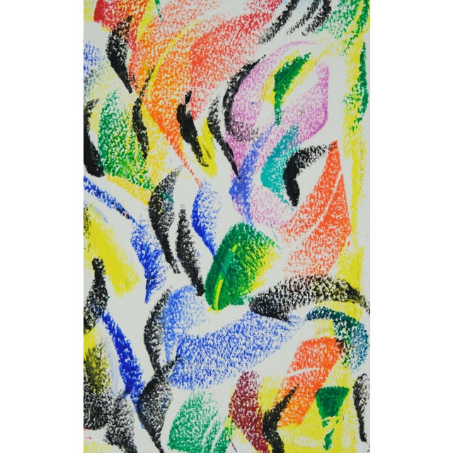Françoise Galle, Fleeting Harmony, 1940, Pastel on Paper For Sale - Image 4 of 7