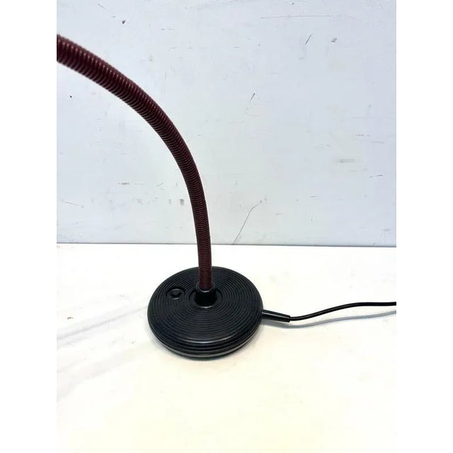Industrial Hebi Tavolo Table Lamp by Isao Hosoe for Valenti For Sale - Image 3 of 5