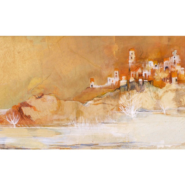 Late 20th Century Grace Eichholz "Morning Bay" Landscape Abstract Late 20th Century For Sale - Image 5 of 9