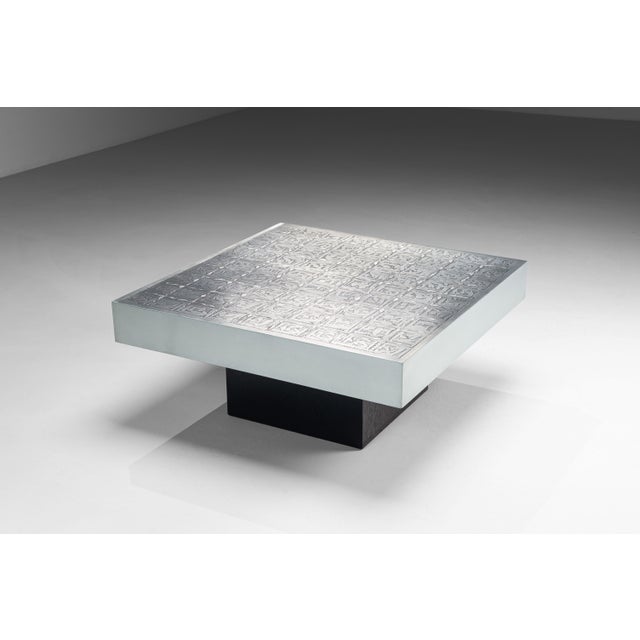 Etched Coffee Table by Bernhard Rohne, 1970s For Sale - Image 15 of 15