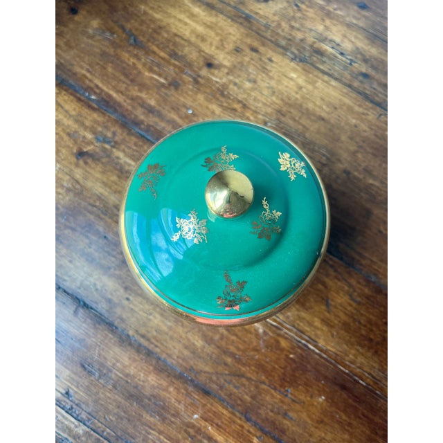 Ceramic Limoges France Guomot-Labesse Porcelaines Ginger/Lidded Jar For Sale - Image 7 of 10