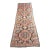 1900s Antique Karabagh Geometric Floral Runner Rug – 16' X 4'1" For Sale