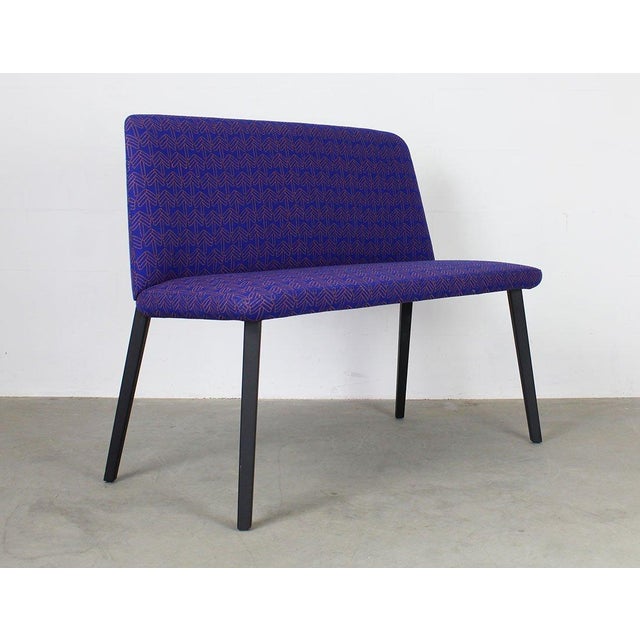Legs oak black carbon, fabric Kvadrat Stick Tree 788 designed by Akira Minagawa. This piece has an attribution mark, I am...