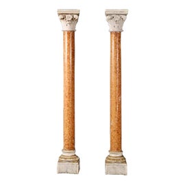 Example of Classical Roman Pedestals and Columns