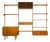 1960s Vintage Kai Kristiansen Teak Wall System W/Two-Door Cabinet For Sale