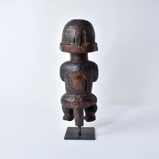 Early 20th Century Fang Figure on Custom Base Gabon For Sale - Image 17 of 17