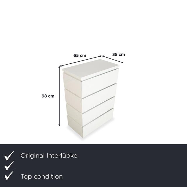with the Interlübke Cube sideboard in high-gloss finish, you're choosing a piece of furniture that brings pure luxury and...