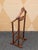 1970s Italian Mid-Century Wood Valet Stand Dressboy For Sale - Image 4 of 10