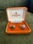 Sir Norman Hartnell Vintage Silver Plated Cufflinks In Original Velvet Case For Sale In New York - Image 6 of 18