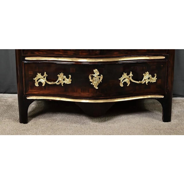 Louis XIV Marquetry Chest of Drawers, 1700s For Sale - Image 10 of 18