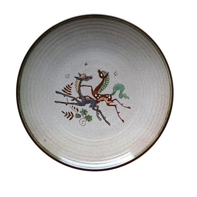 Wall Plate from Amha Holland, 1950s For Sale - Image 6 of 6