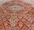 Early 20th Century Antique Persian Joshegan Rug With Geometric Medallion Design in Rust and Ivory For Sale - Image 4 of 11