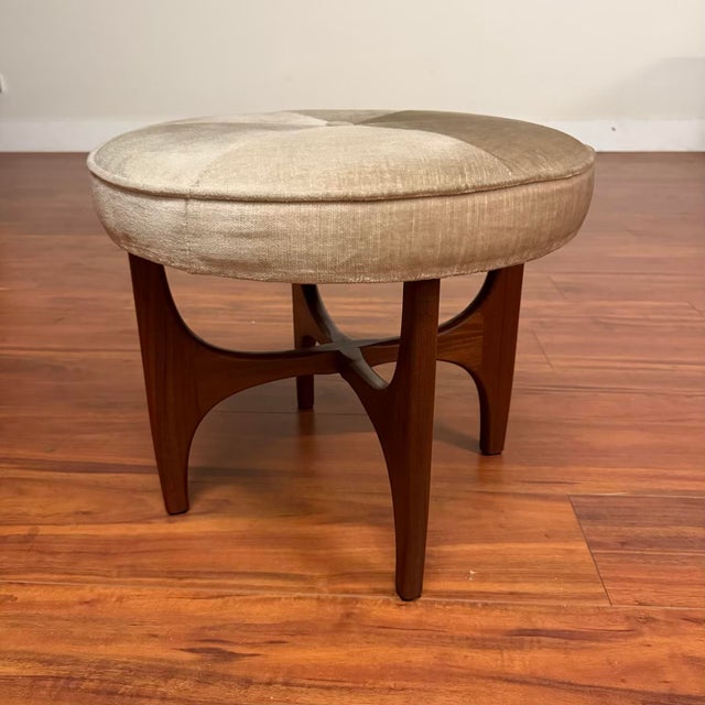 Mid-Century Modern G-Plan Astro Vintage Stool / Ottoman For Sale - Image 3 of 9