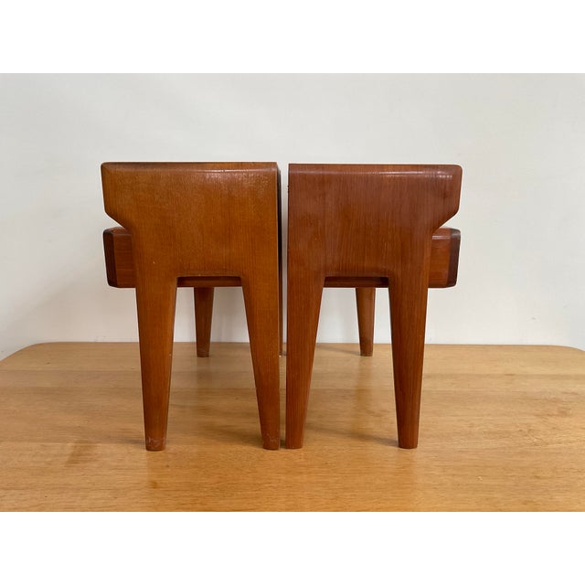 Vittorio Dassi 1950s Side Tables, a Pair For Sale - Image 9 of 15