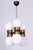 Mid-Century Chandelier in Brass and Opaline Glass, Czech, 1960s For Sale - Image 11 of 11