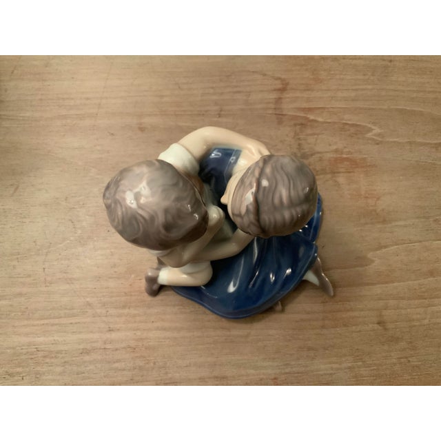 Porcelain Figurine of a Children Playing From Bing & Grondahl, Denmark, 1950-60s #1568 For Sale - Image 9 of 12