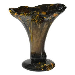Murano Glass Vase by Sandro Frattin, 1980s For Sale
