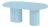 Elora Blue Lacquer Oval Dining Table For Sale