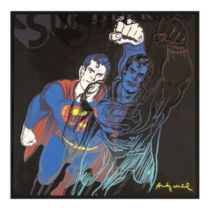 1986 Carnegie Museum of Art After Andy Warhol "Superman" Lithograph