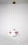 Vintage Opaline Glass Pendant Lamp For Sale - Image 10 of 10