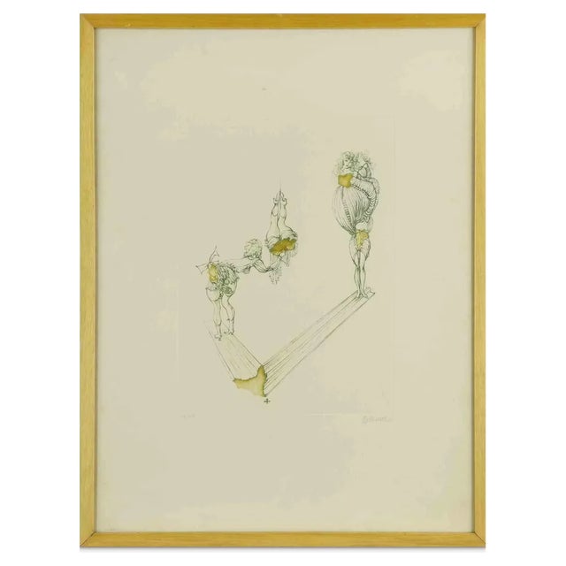 Hans Bellmer, Untitled, 1960s, Etching, Framed For Sale