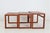 Mid-Century Modern Danish Modern Minimalist Model #253 Nesting Tables in Teak, 1960s, Set of 3 For Sale - Image 3 of 10