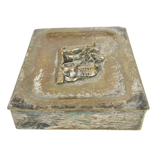 Mid-Century Gift Box by Margit Tevan, 1950s For Sale