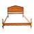 Dixie Furniture Mid Century Provincial Style Cherry Full Size Bedframe For Sale