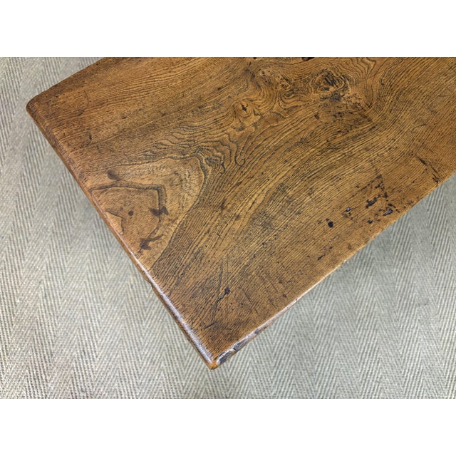 18th Century Elm Coffer, 1750 For Sale - Image 9 of 14