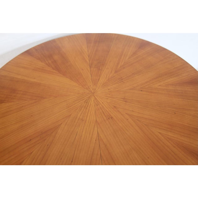 19th Century German Biedermeier Cherry Wood Side Table For Sale - Image 14 of 18