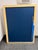 Glass Contemporary White Dotted-Trim Rectangular Wall Mirror For Sale - Image 7 of 12