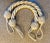 Vintage Nautical White Rope Style Curtain Tiebacks- a Pair For Sale In Boston - Image 6 of 6