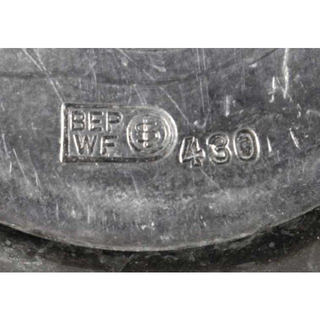 German Metal Berliner Chandelier from Electro-Plated-Waren-Fabrik For Sale - Image 6 of 9