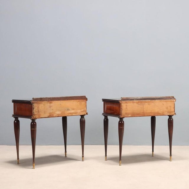 Mid-Century Nightstands, 1950s, Set of 2 For Sale - Image 10 of 11