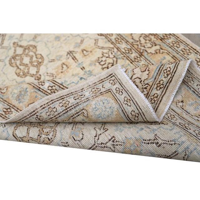 Ivory 3' X 5' Fine Luxury Ivory Ariana Traditional Persian Design Area Rug For Sale - Image 8 of 9