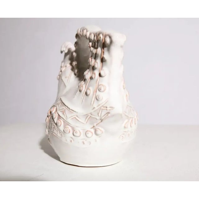 Mid-Century Modern 1950s Andre Baud Ceramic Bird Sculpture For Sale - Image 3 of 12