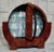 Art Deco Walnut Circular Display Cabinet Vitrine, 1920 For Sale - Image 9 of 13