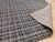 5x8 Gray Hand-Knotted Bamboo Silk Linen Texture Weave Geometric Carpet Rug For Sale - Image 4 of 5