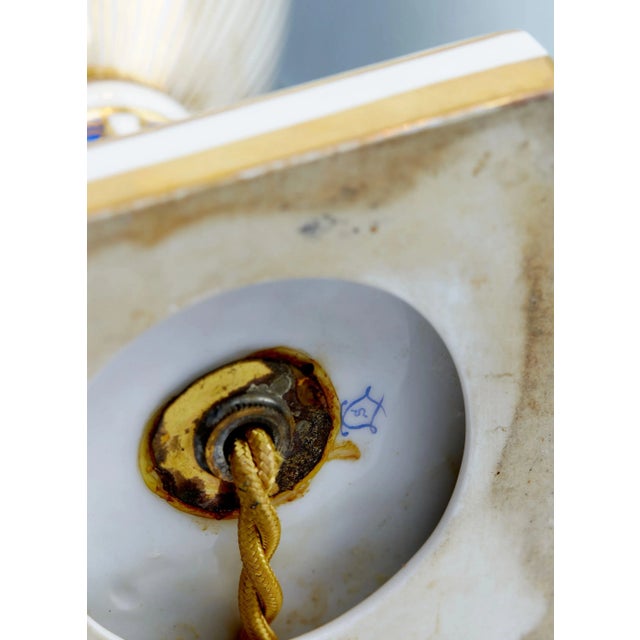 Porcelain Table Lamp For Sale - Image 6 of 7