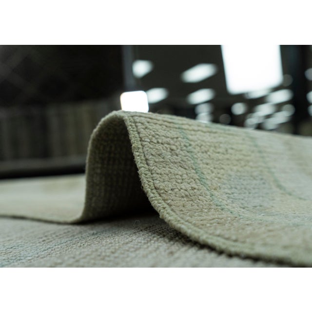 Textile Turkish Oushak Rug 9'10" x 14'1" #19301 For Sale - Image 7 of 8