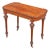 Antique Victorian Mahogany and Burr Walnut Card Table, 1880 For Sale