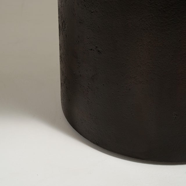 Iron Side Table with Stone Top, Antique, China, Early 20th Century For Sale - Image 10 of 11
