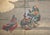 "Dancing Kimono Beauties", C. 1960s Shōwa Era Yamato-E Style Painted Byobu Screen For Sale In Dallas - Image 6 of 18